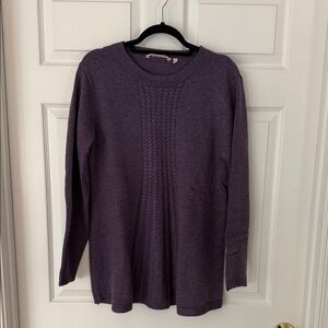 Soft Surroundings Purple Sweater
